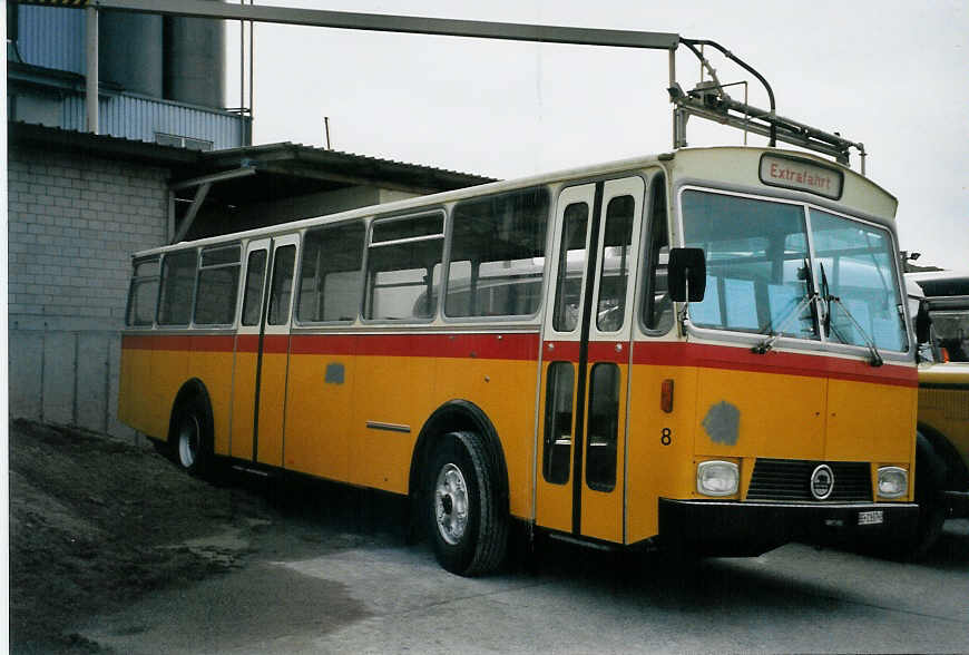 (079'813) - Wyss, Boningen - Nr. 8/BE 2137 U - Berna/R&J am 27. August 2005 in Niederbipp, Saurertreffen