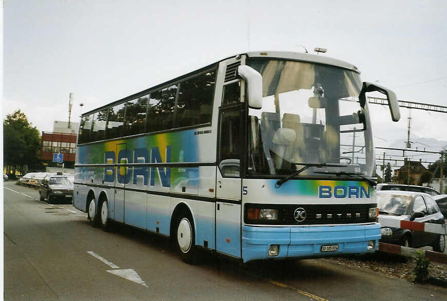 (080'409) - Born, Olten - Nr. 5/SO 105'924 - Setra am 13. September 2005 in Thun, CarTerminal