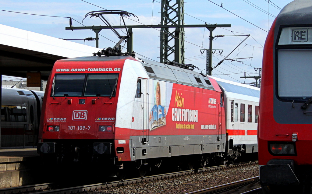 101 109  CEWE  mit IC nach Frankfurt am 02.09.12 in Fulda