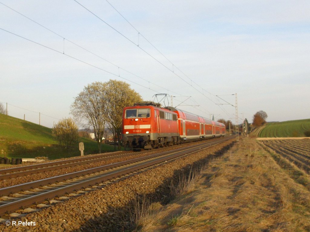 111 040-2 bei Fahlenbach. 24.03.11