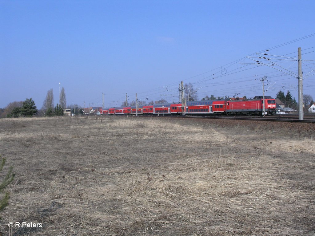 114 010 als RE 1 Eisenhttenstadt. 09.03.11