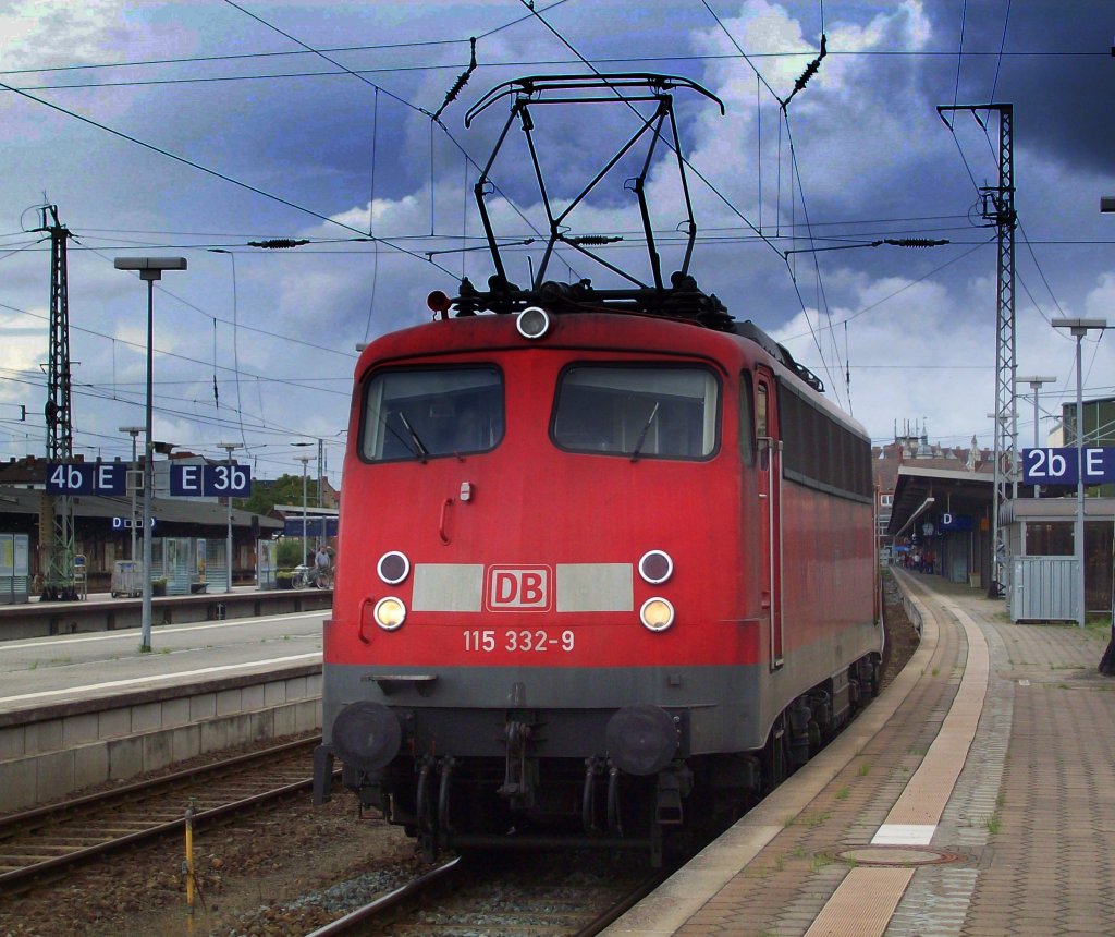 115 332-9 in Stralsund