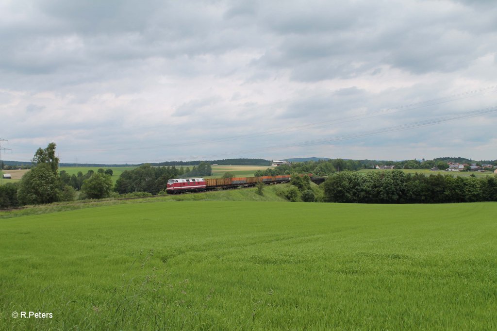 118 770 mit einem Kokszug aus CZ bei Seuen. 15.06.13