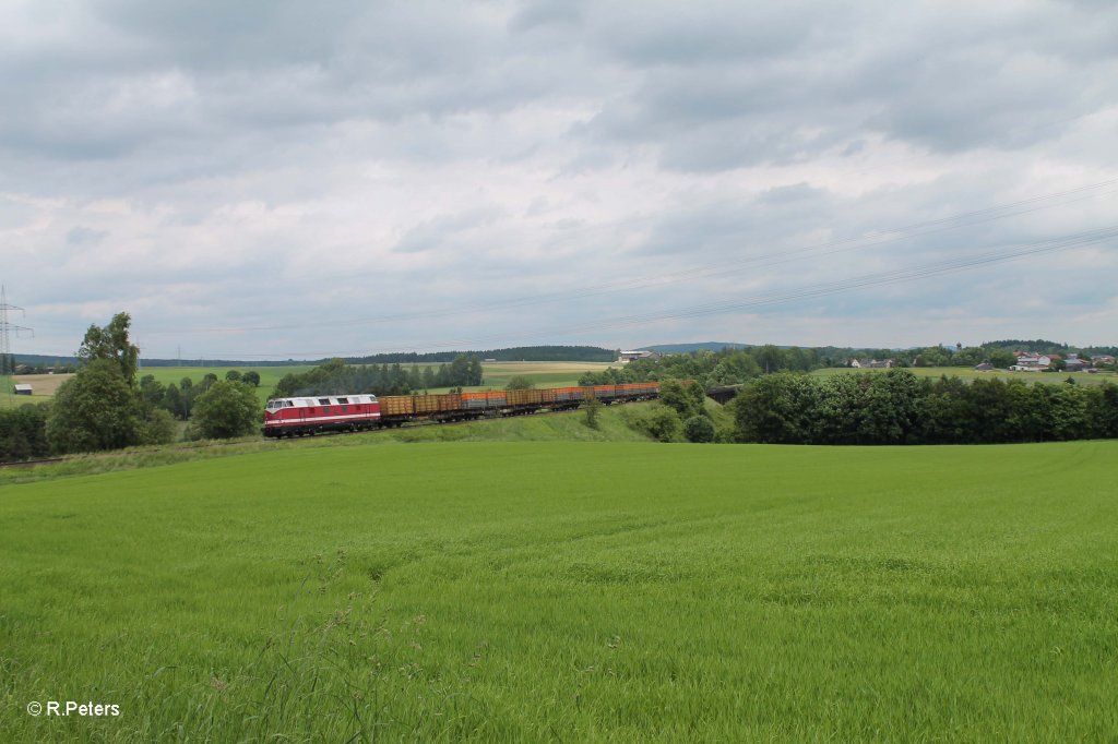 118 770 mit einem Kokszug aus CZ bei Seuen. 15.06.13