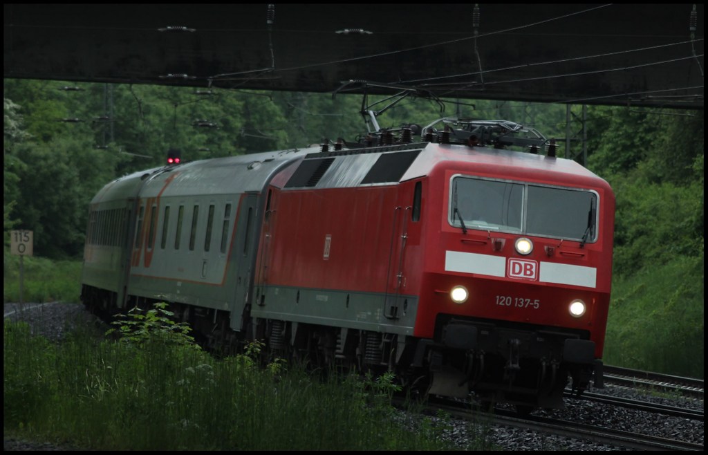 120 137 mit EN 453 nach Moskau am 01.06.13 in Gtzenhof