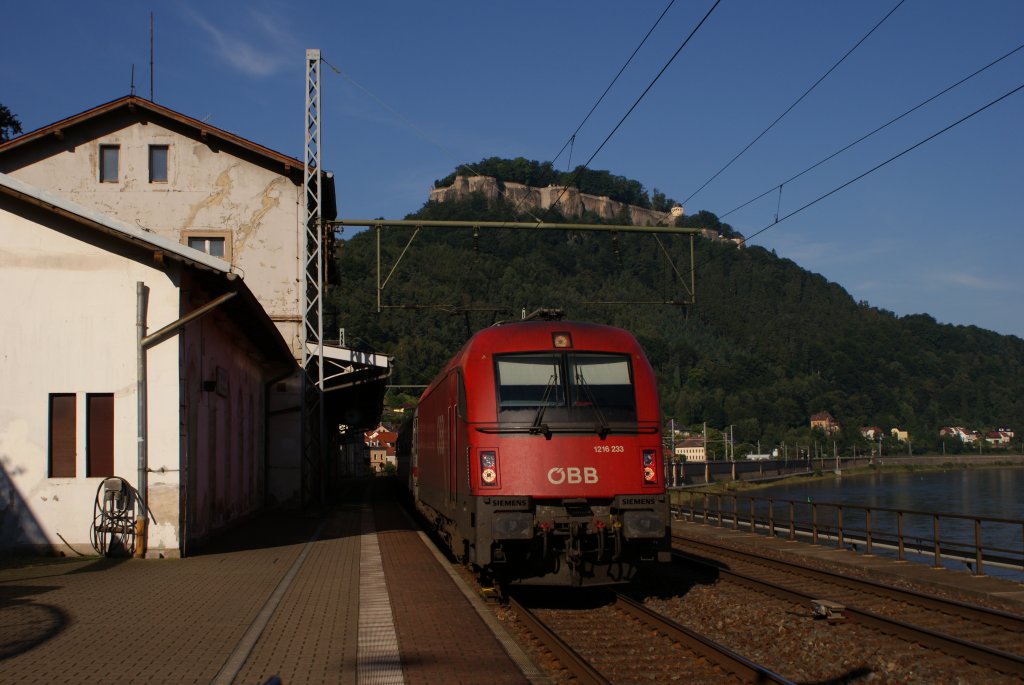 1216 233 mit einem IC in Knigstein am 20.08.2010