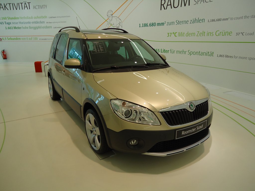 (127'822) - Skoda Roomster am 9. Juli 2010 in Wolfsburg/Deutschland