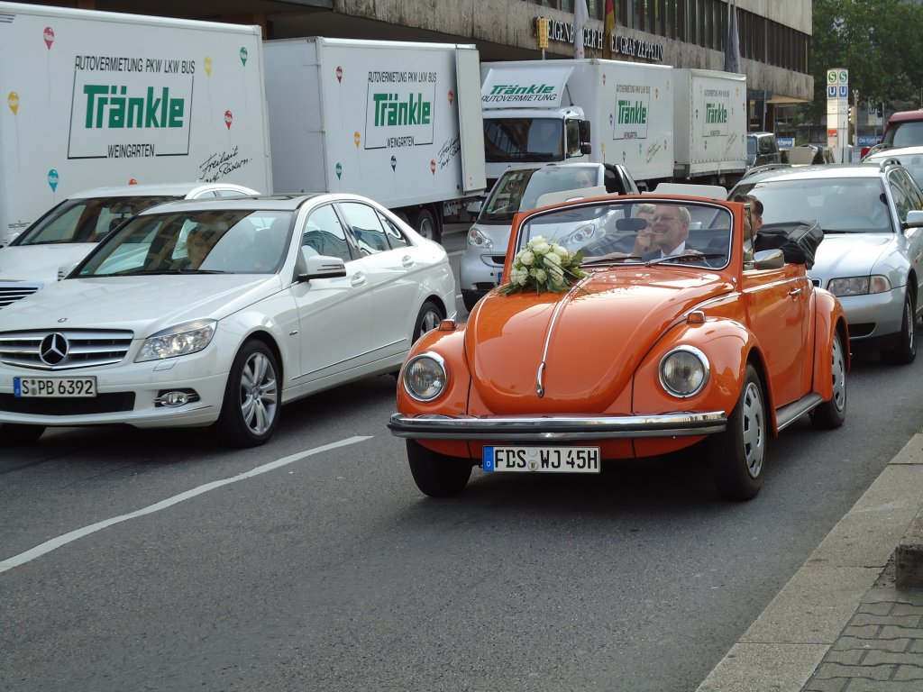(127'936) - VW-K�fer - FDS-WJ 45H - am 10. Juli 2010 in Stuttgart/Deutschland