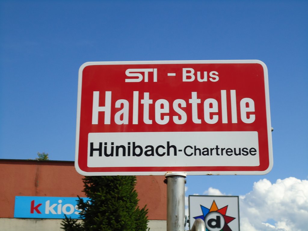 (128'218) - STI-Haltestelle - H�nibach, H�nibach-Chartreuse - am 1. August 2010