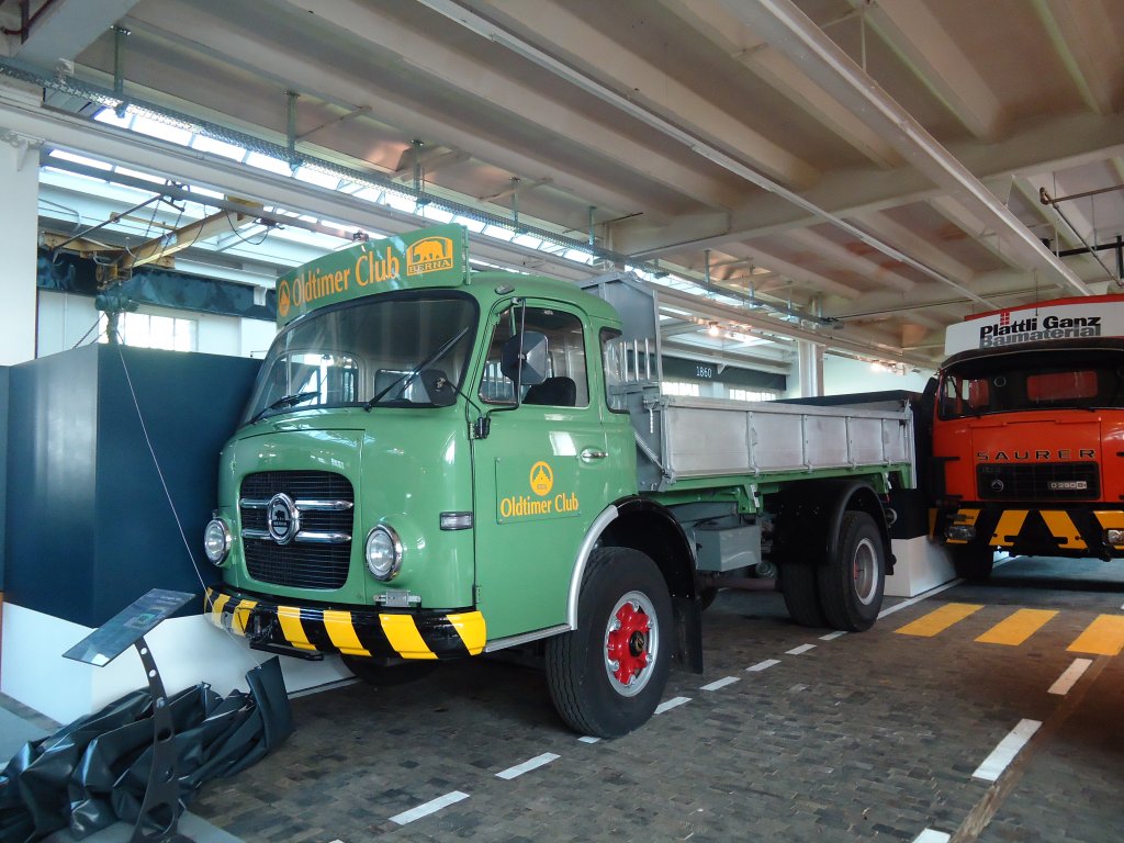 (128'829) - Im Saurer-Museum in Arbon: Berna-Lastwagen am 21. August 2010