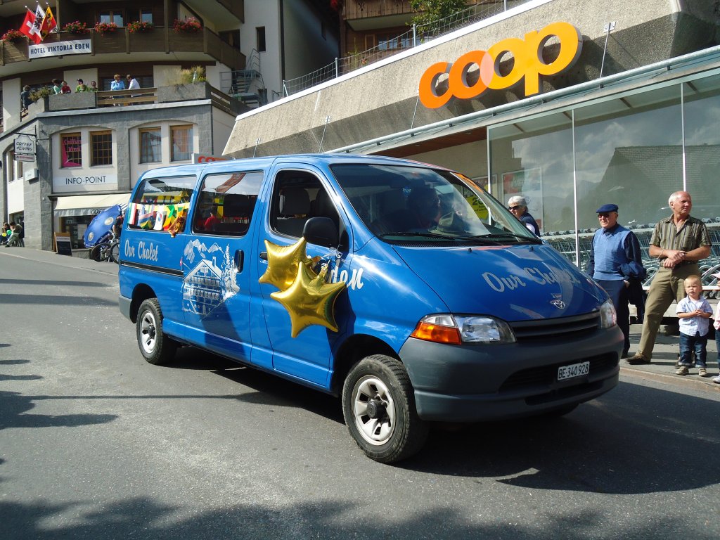 (129'495) - Toyota - BE 340'928 - am 5. September 2010 in Adelboden, Landstrasse