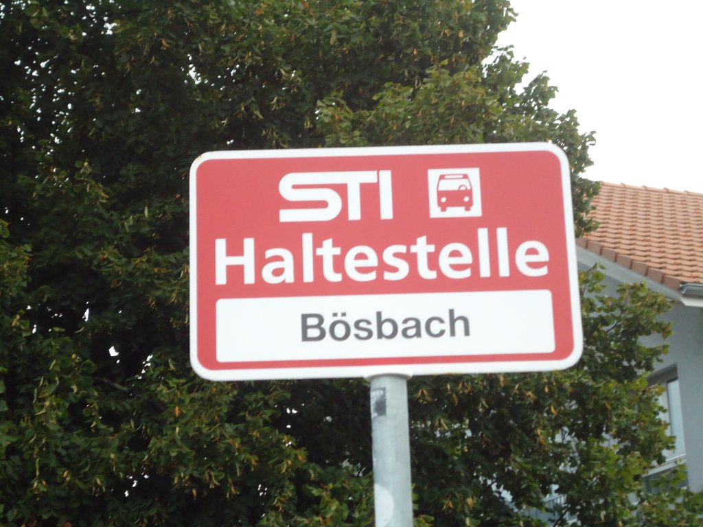 (129'521) - STI-Haltestelle - Steffisburg, B�sbach - am 6. September 2010