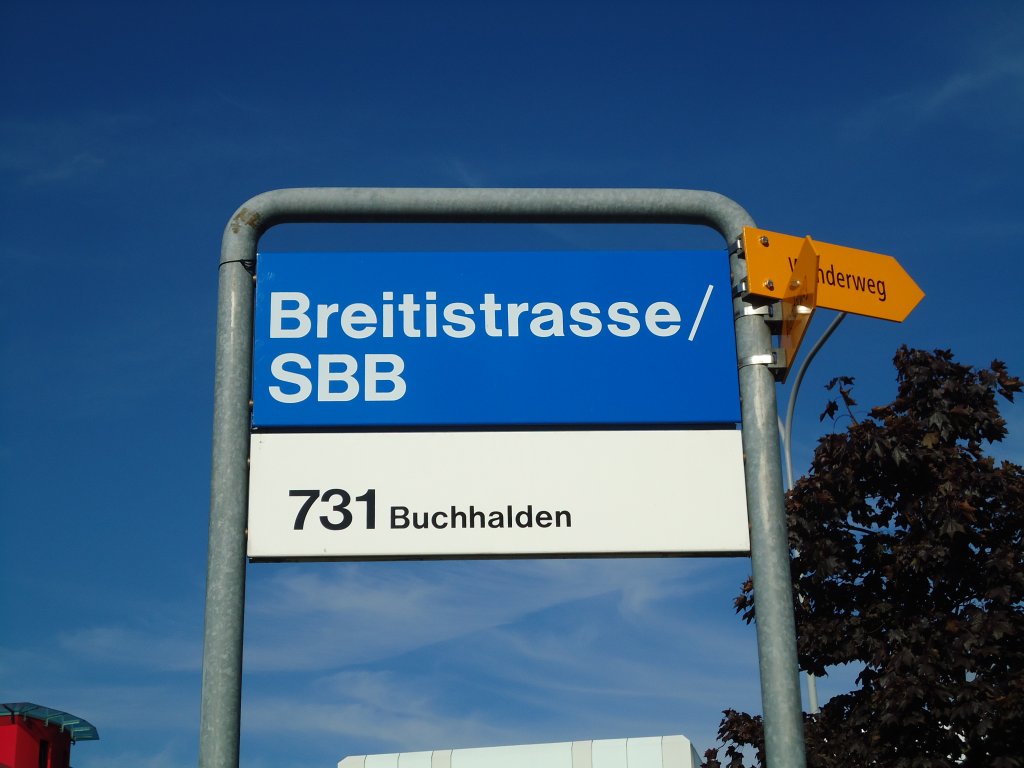 (129'684) - VBG-Haltestelle - Kloten, Breitistrasse/SBB - am 12. September 2010