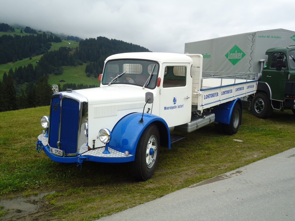(129'940) - Mineralquelle, Lostorf - BL 17'522 - Saurer am 18. September 2010 in Breil, Milit�ranlage