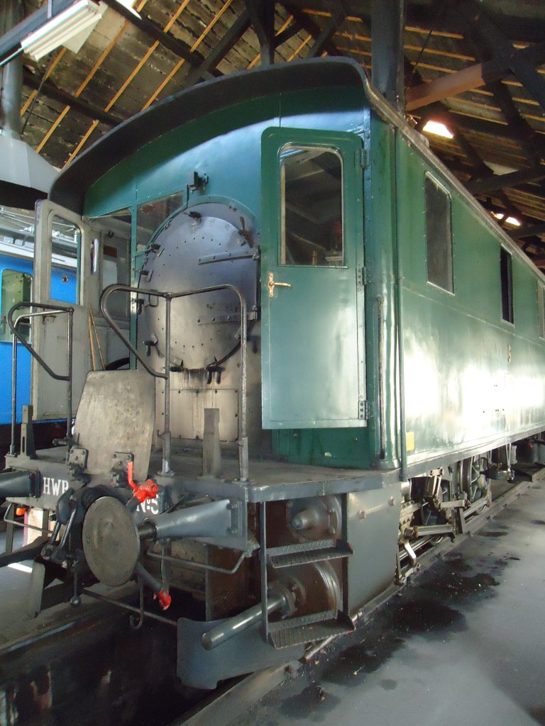 (133'603) - HWB-Dampflok - Nr. 5 - am 14. Mai 2011 in Erstfeld