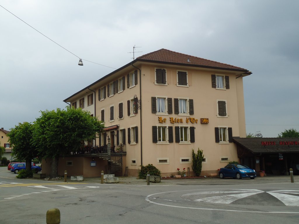 (133'958) - H�tel Le Lion d'Or in Vendlincourt am 2. Juni 2011
