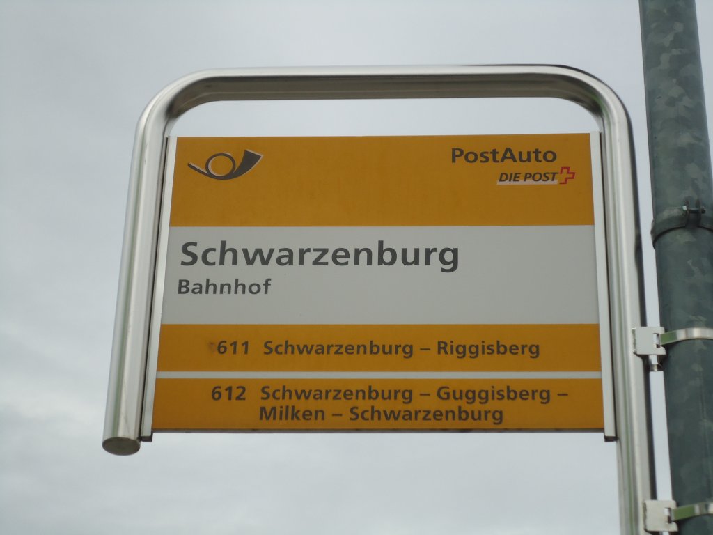 (133'990) - PostAuto-Haltestelle - Schwarzenburg, Bahnhof - am 9. Juni 2011