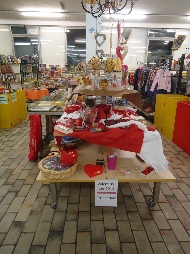 (137'633) - Valentinstag 2012 im BrockiShop am 26. Januar 2012