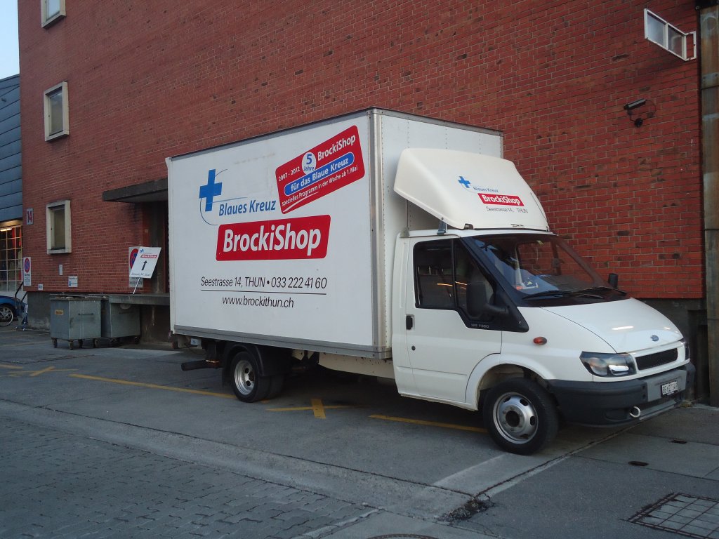 (138'371) - BrockiShop, Thun - BE 627'349 - Ford am 20. M�rz 2012 in Thun, Rosenau