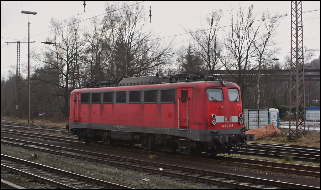 140 218 abgestellt am 14.01.12 in Kreuztal.