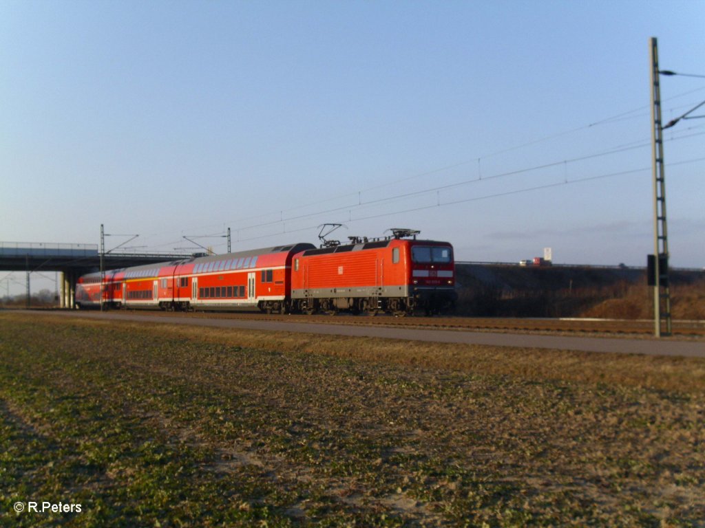 143 935 als S10 bei Schkeuditz West. 05.03.11