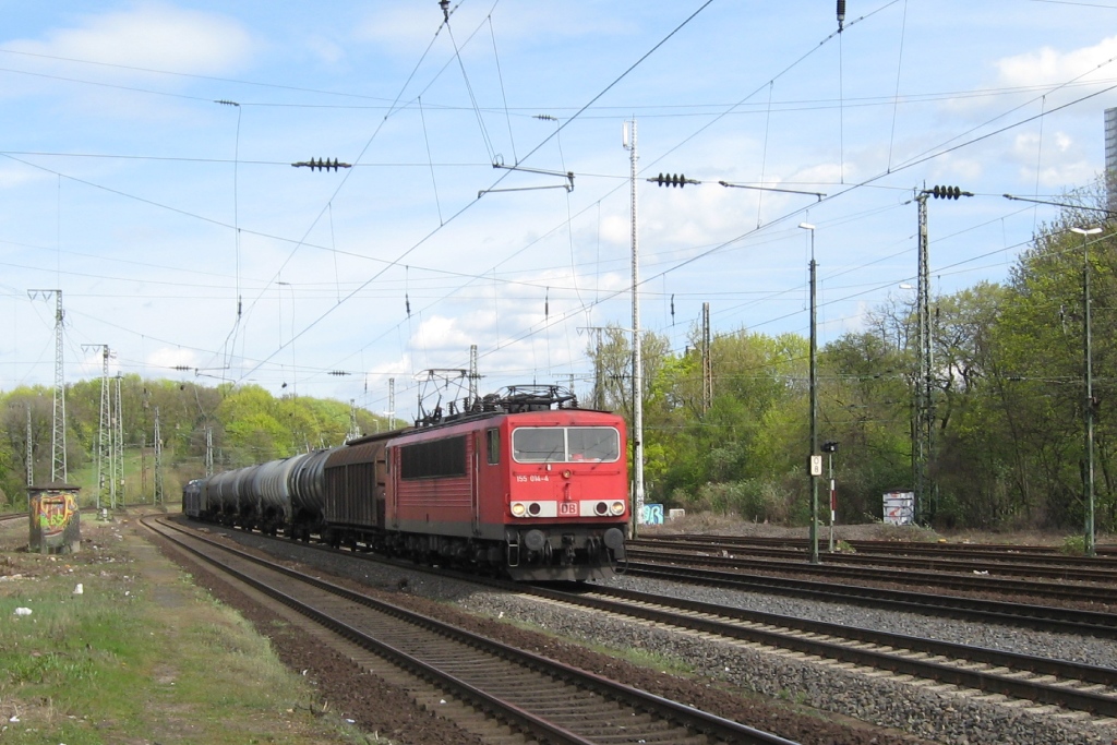 155 014 in Kln-West am 08.04.09