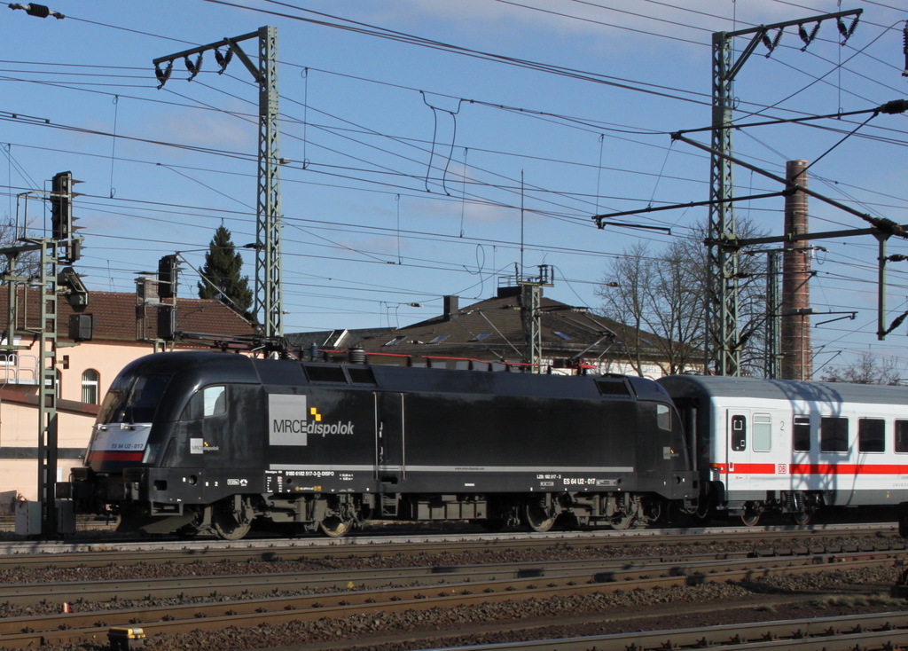 182 517 mit IC 1078 am 28.02.11 in Fulda