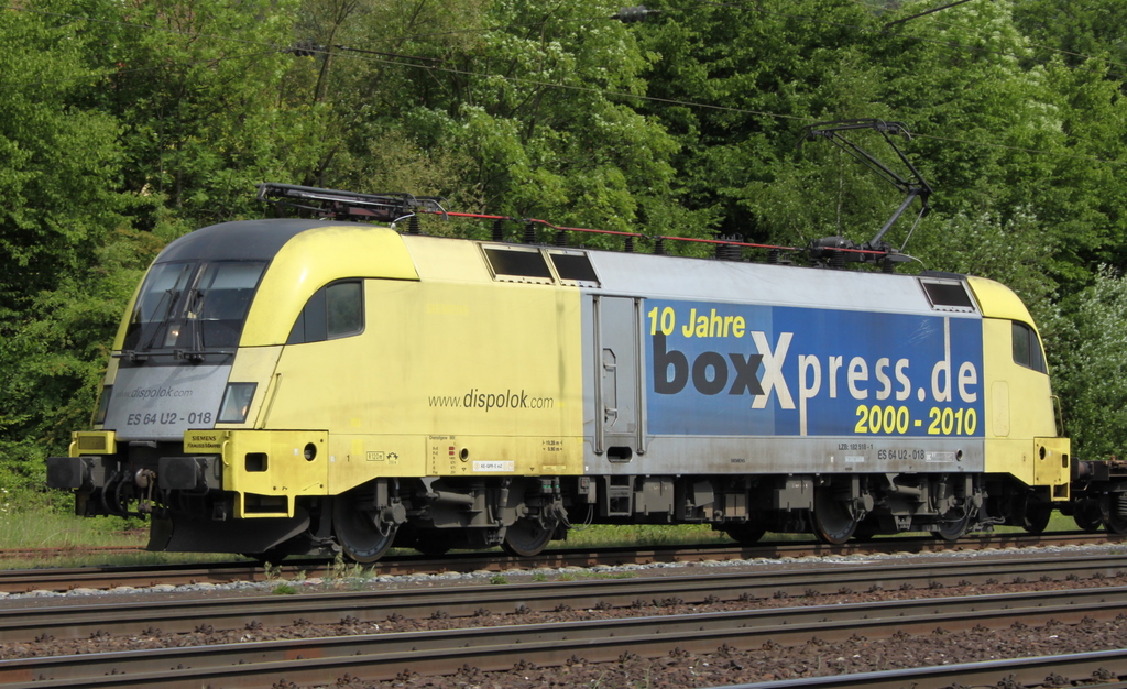 182 518 (10 Jahre boxxpress) am 14.05.11 in Gemnden