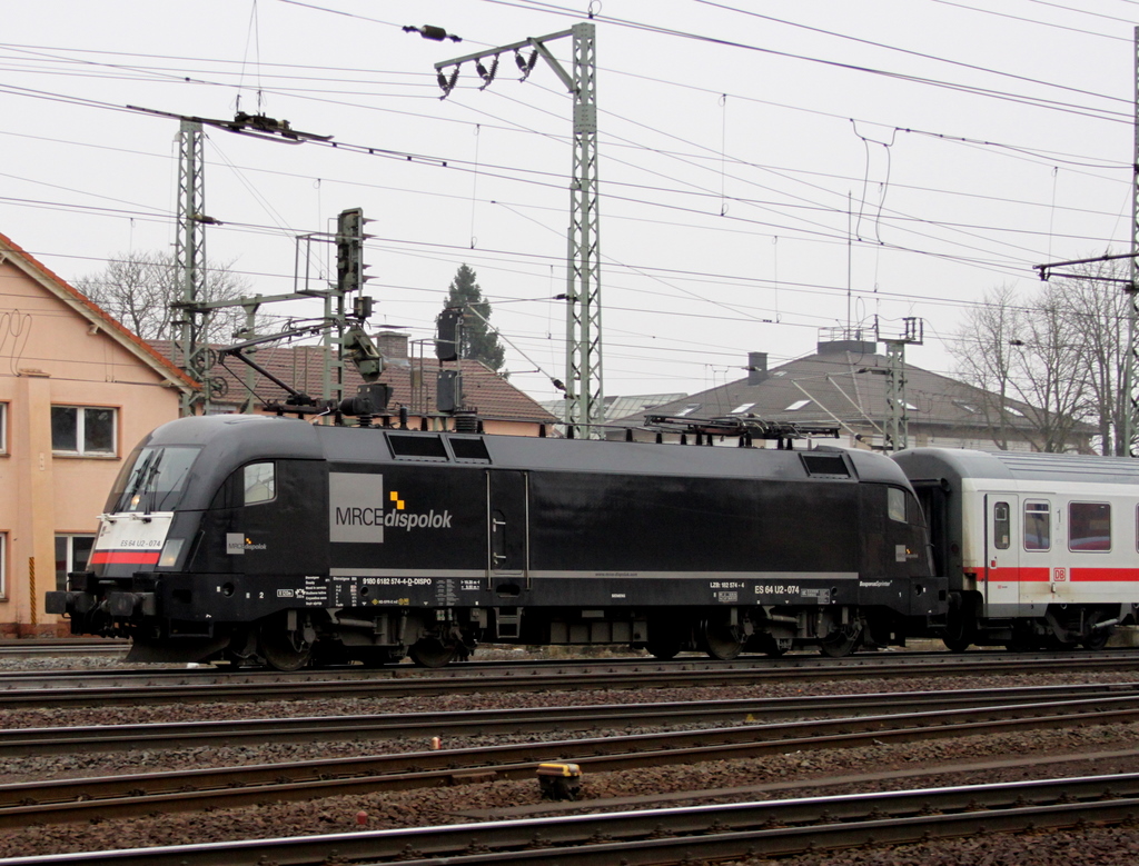 182 574 mit IC 1078 am 19.02.11 in Fulda