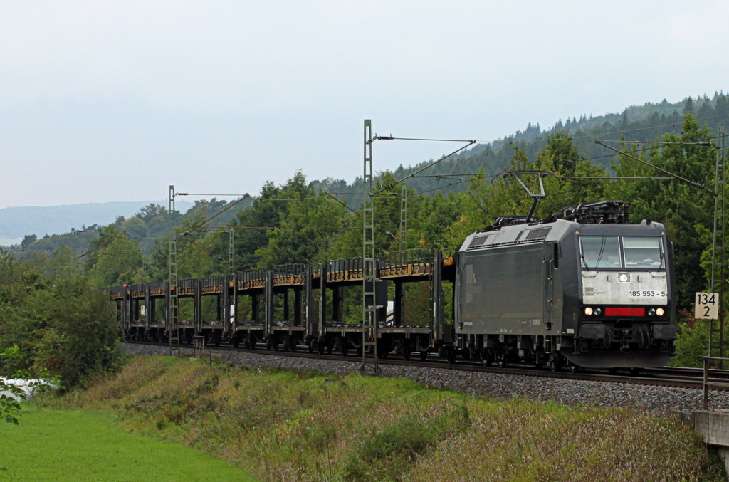 185 553 mit ARS Altmannzug am 12.09.12 in Haunetal Rothenkirchen