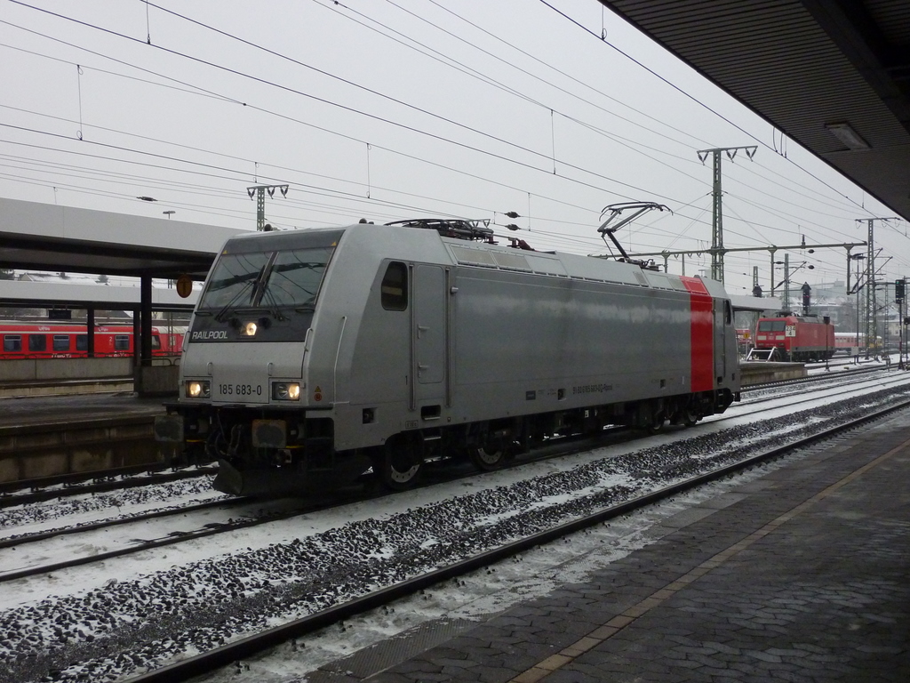 185 683-0 von Railpool am 08.12.10 in Fulda
