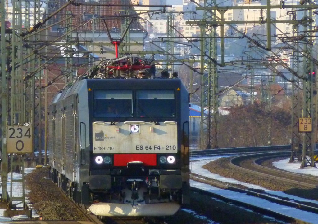 189 210 + 189 207 + 189 151 von MRCE am 16.02.10 in Fulda