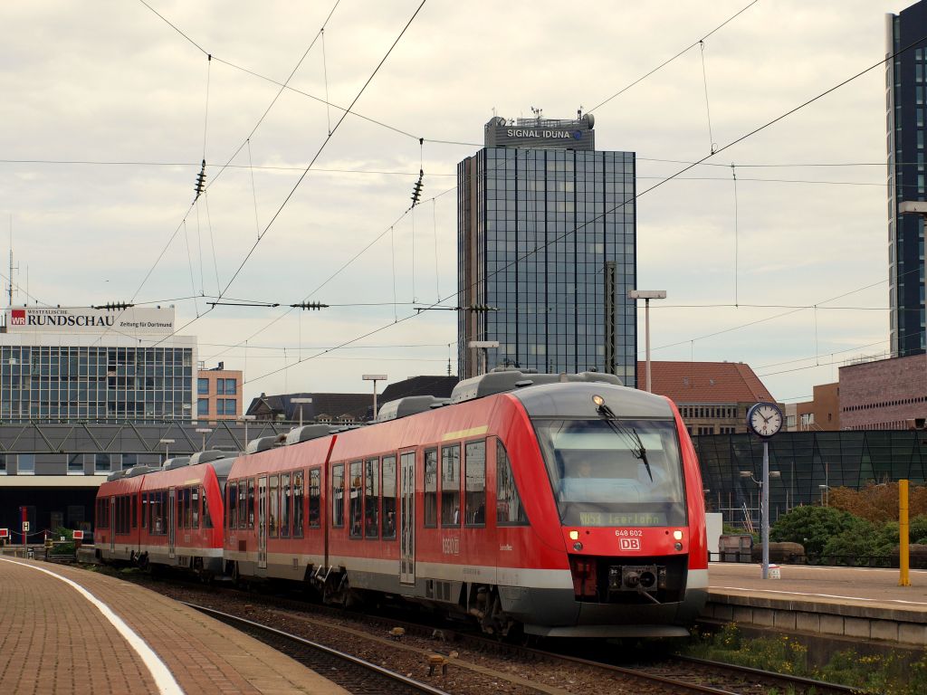 2 648 fuhren als RB 53 nach Iserlohn aus dem Dortmunder Hbf am 23.10.