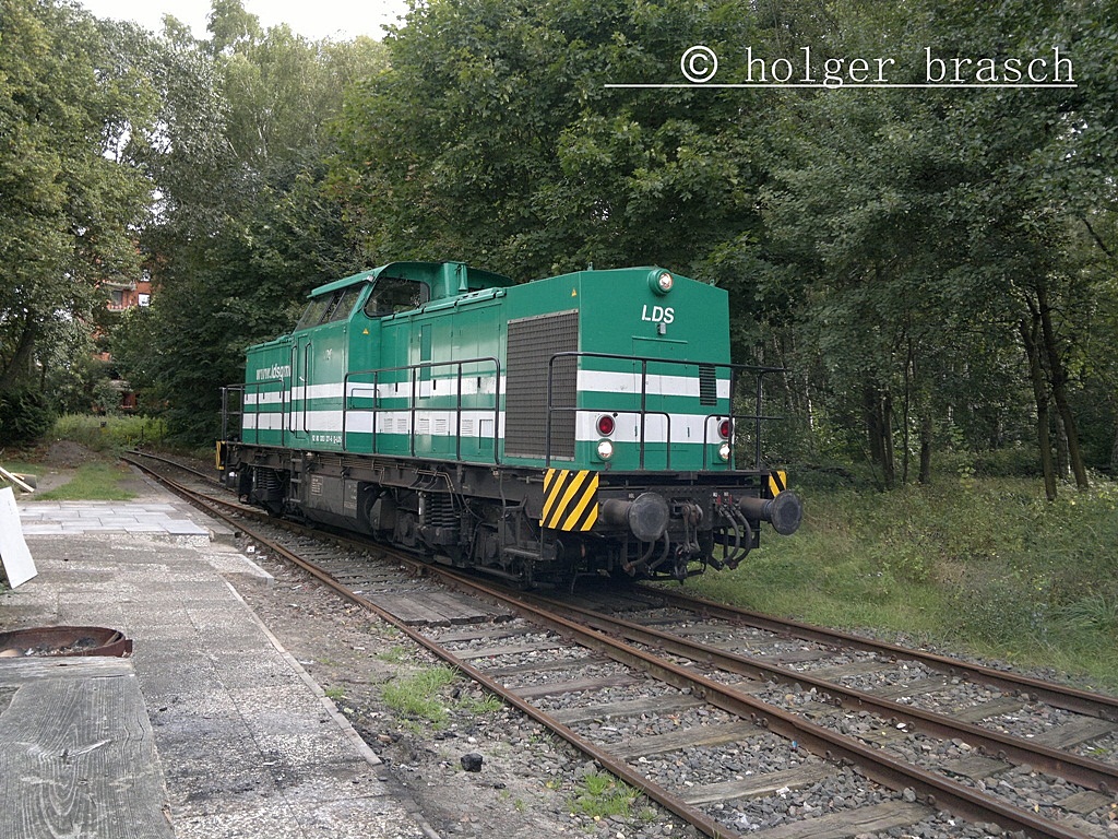 204 237 rangiert am 04.04.13 beim bhf glinde