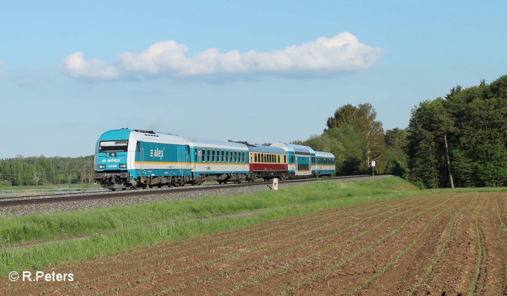 223 068 mit dem ALX84112 Mnchen - Hof bei Oberteich. 18.05.13