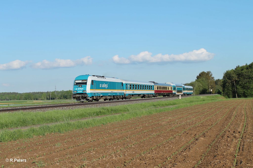 223 068 mit dem ALX84112 Mnchen - Hof bei Oberteich. 18.05.13