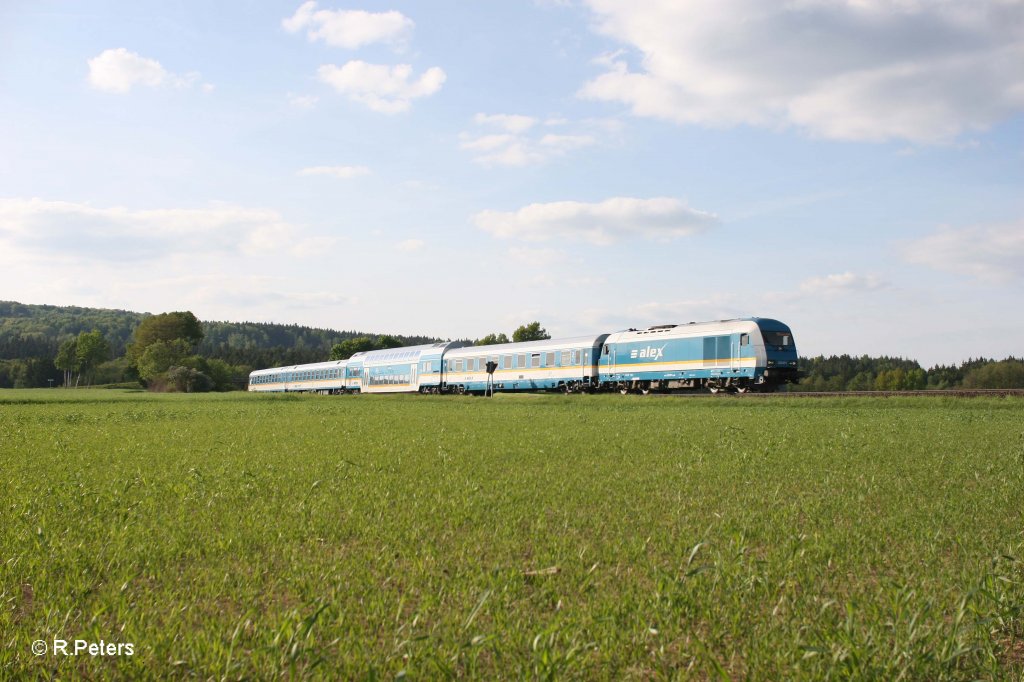 223 071 als ALX84121 Hof - Mnchen bei Oberteich. 14.05.12