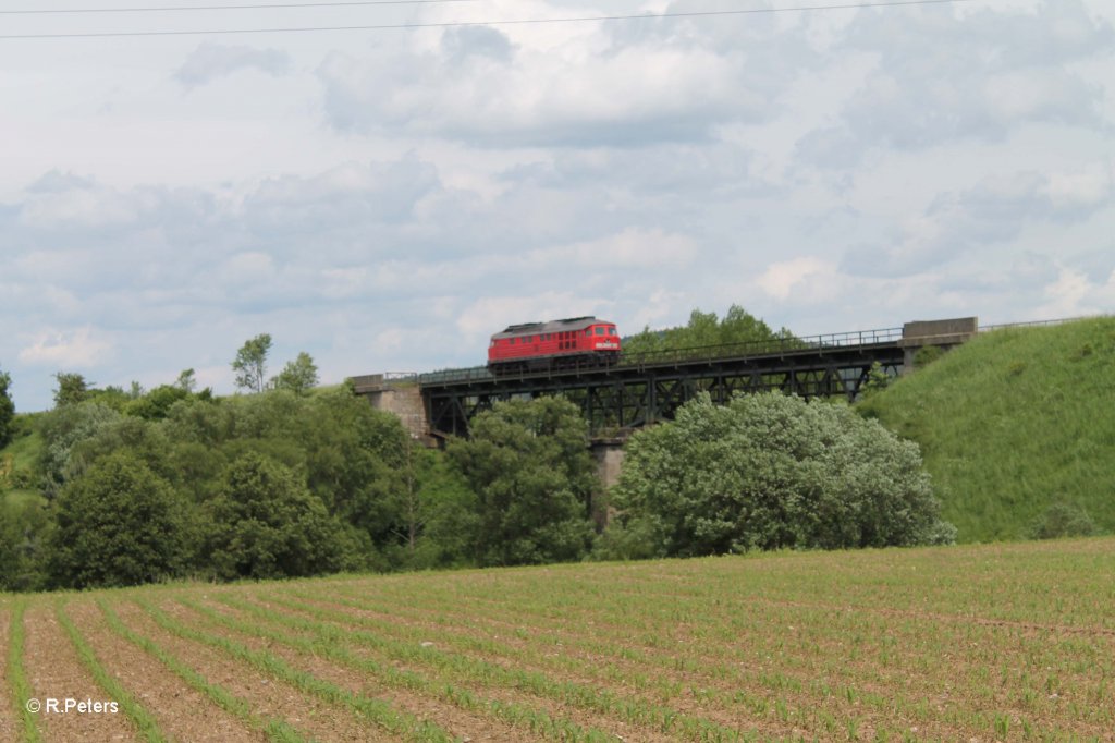 232 259-2 auf dem Viadukt bei Seuen. 15.06.13