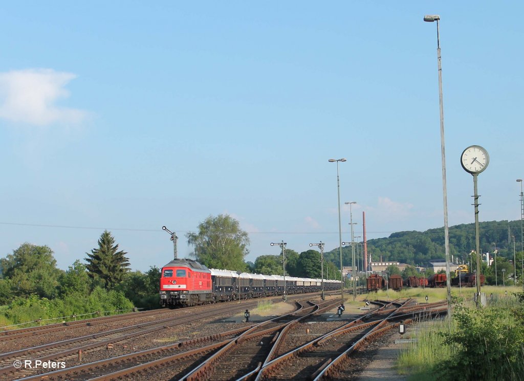 232 589-2 mit dem Orientexpress Prag- Paris bei Luipoldhhe. 08.06.13