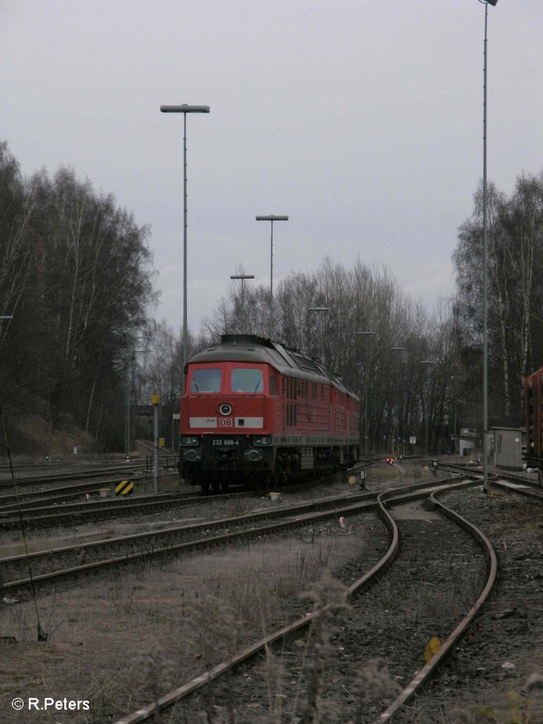 232 668-4 in Marktredwitz. 22.11.09