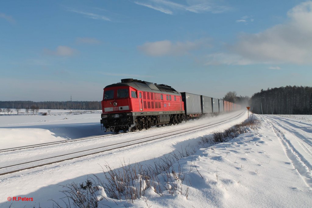 233 478-7 mit dem 49351 Scchwandorf- Cheb bei Oberteich. 07.12.12