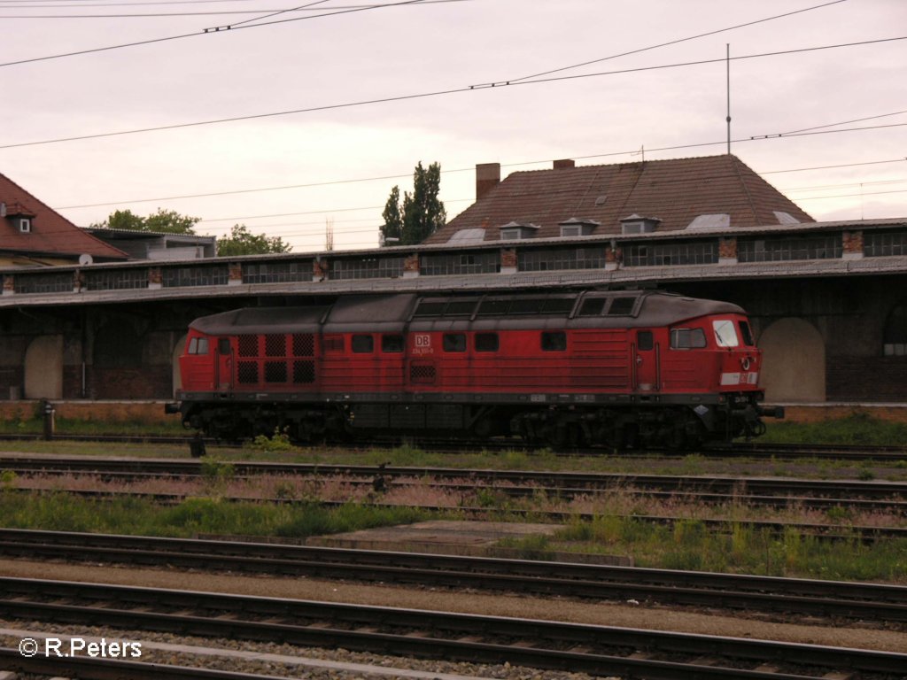 234 551-0 parkt in Frankfurt/oder. 22.05.08