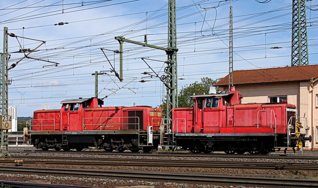 363 122 und 294 805 am 02.09.12 in Fulda