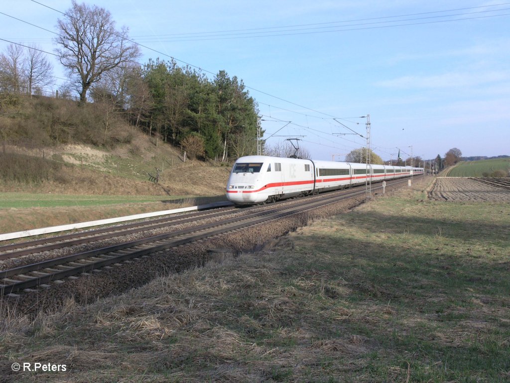 401 015-3 „Regensburg“ bei Fahlenbach. 24.03.11
