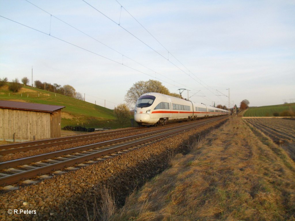 411 577-0 „Rhatenow“ +  Trier  als ICE 1502 Mnchen - Hamburg bei Fahlenbach. 24.03.11
