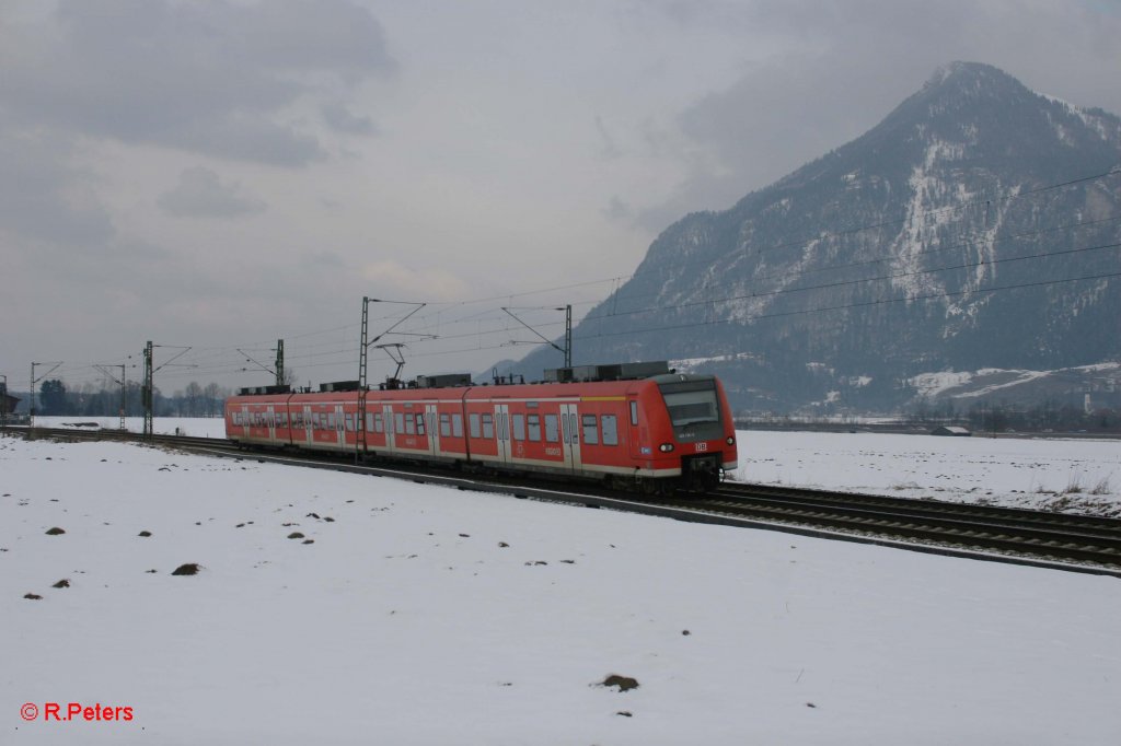 425 126-0 bei Niederaudorf. 04.02.12