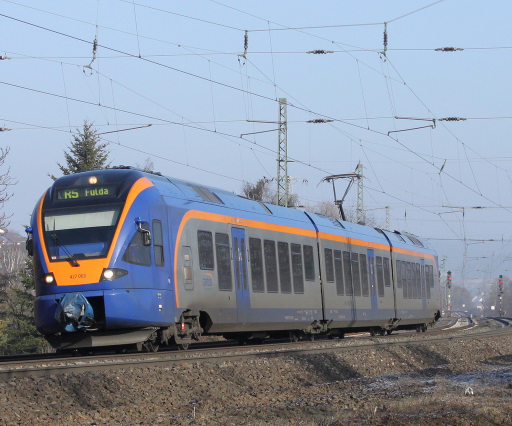 427 003 als CAN nach Fulda am 30.01.11 bei Fulda