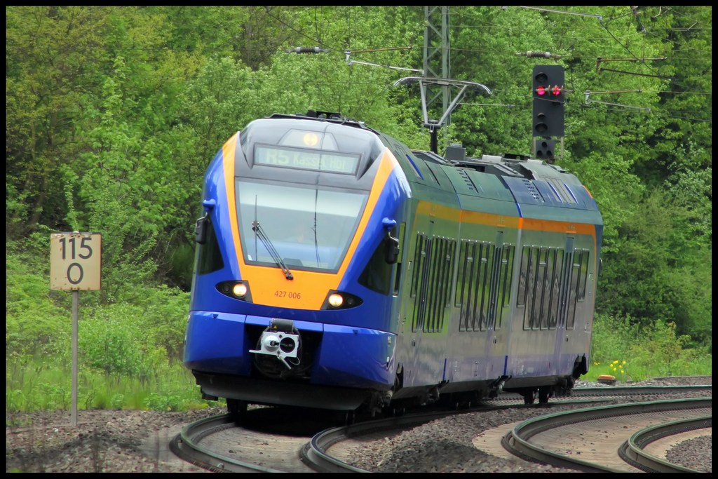 427 006 con Cantus als CAN nach Kassel am 09.05.13 in Gtzenhof