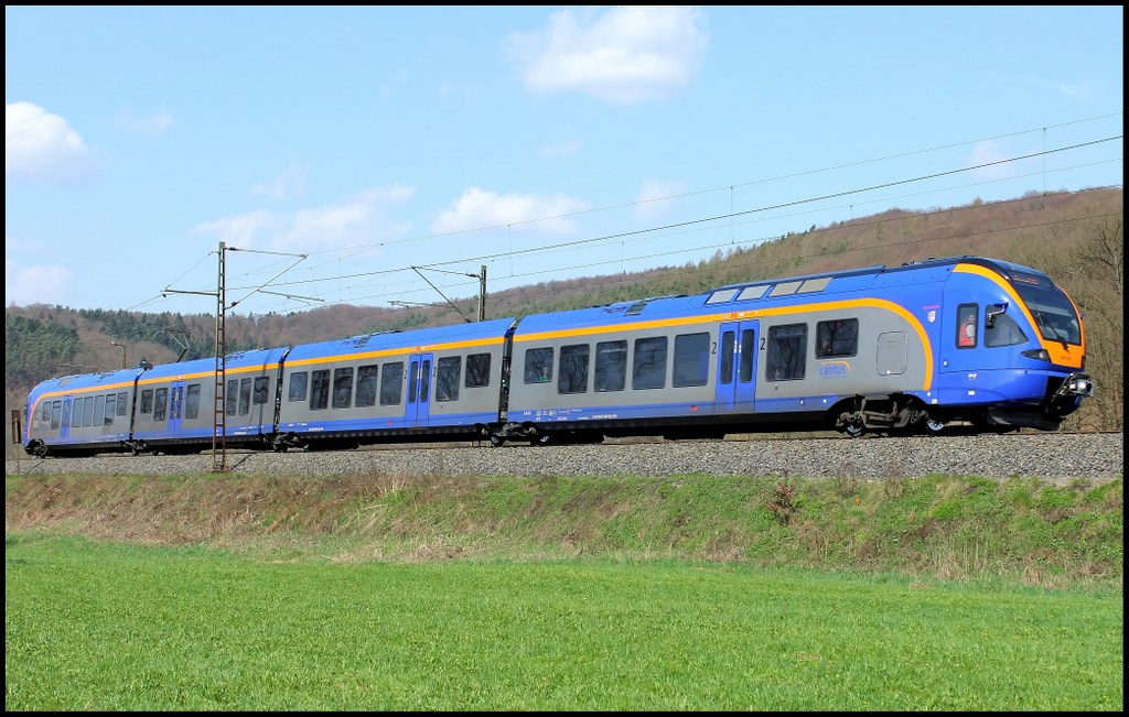 428 007 als CAN nach Kassel am 18.04.13 bei Hermannspiegel