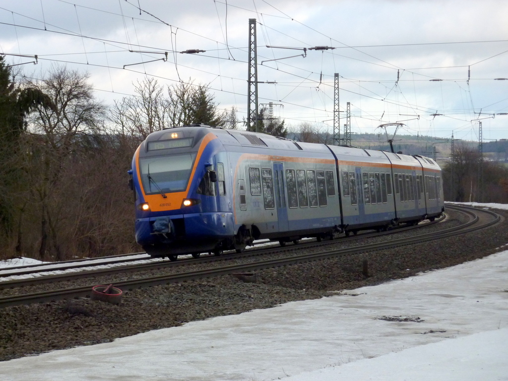 428 052 als CAN nach Fulda am 08.01.11 bei Fulda